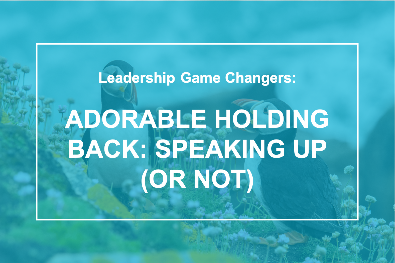 Hey Sue Adorable Holding Back Speaking Up (or Not)